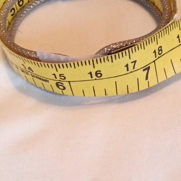 Vintage Silver Tone /Turquoise 6.5" Bracelet - Picture 4 of 5